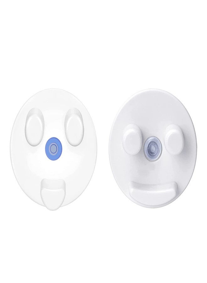 YPBEW Smiling Face Sponge Holder Suction Cup Installation Holding Smile Sponges Organizer for Bathroom Kitchen Silk Accessory Suction Cup Sponge Holder for Kitchen Sink - Image 2